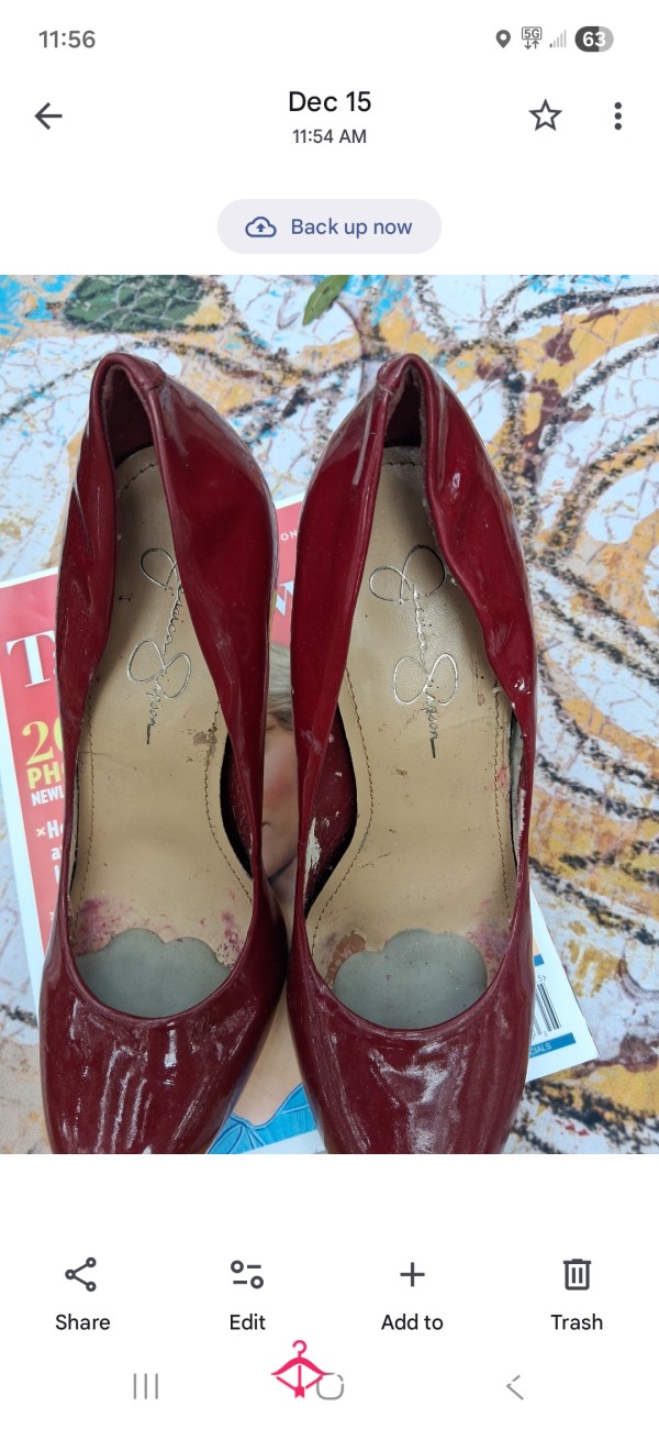 Cherry 🍒 Red Size 10