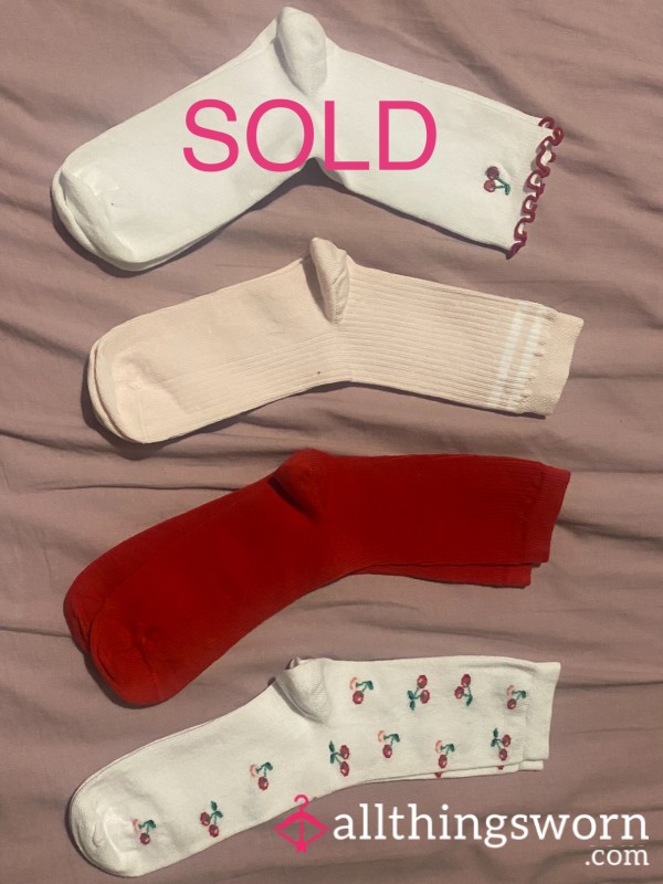 🍒Cherry Theme Socks🍒