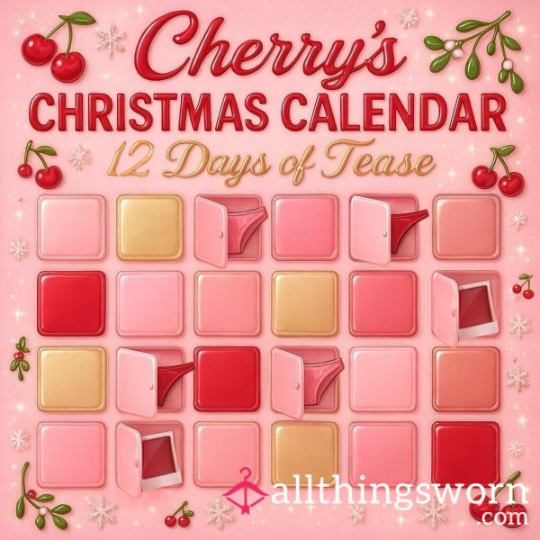 🎄Cherry’s Christmas Advent Calendar - 12 Days Of Tease🎄