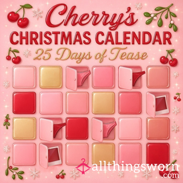 🎄Cherrys Christmas Advent Calendar - 25 Days Of Tease🎄