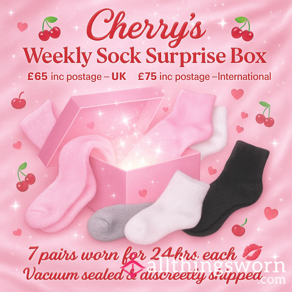 🍒 Cherry’s Weekly Sock Surprise Box 🍒