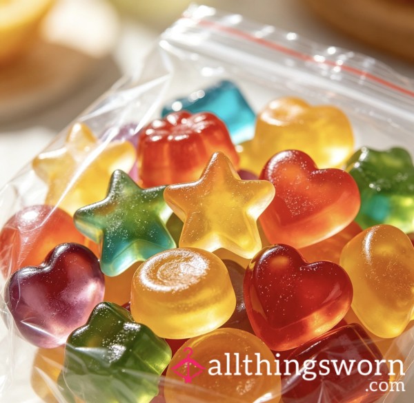 Chewed And Sucked Jelly Sweets 🍬