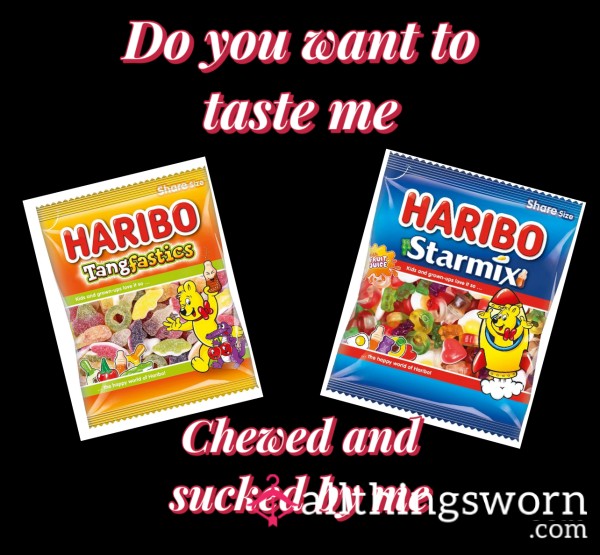 Chewed And Sucked On Sweets