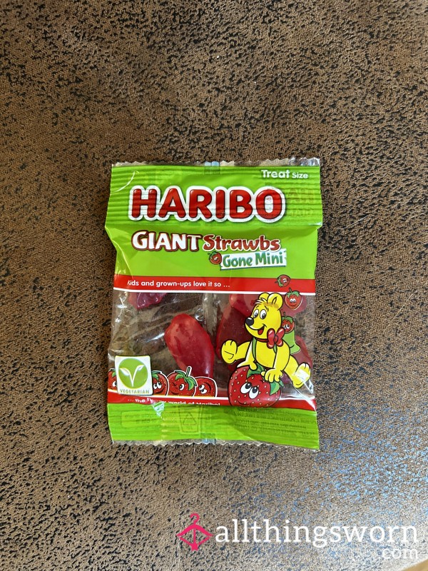 Chewed Or Infused Haribo Mini Strawbs 🍓