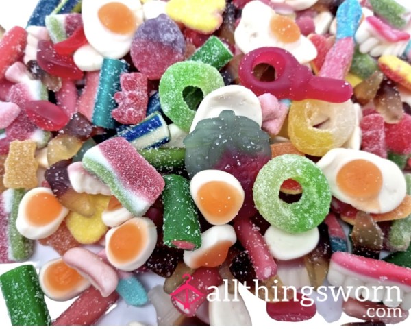 Chewed Or Sucked Sweets Of Your Choice