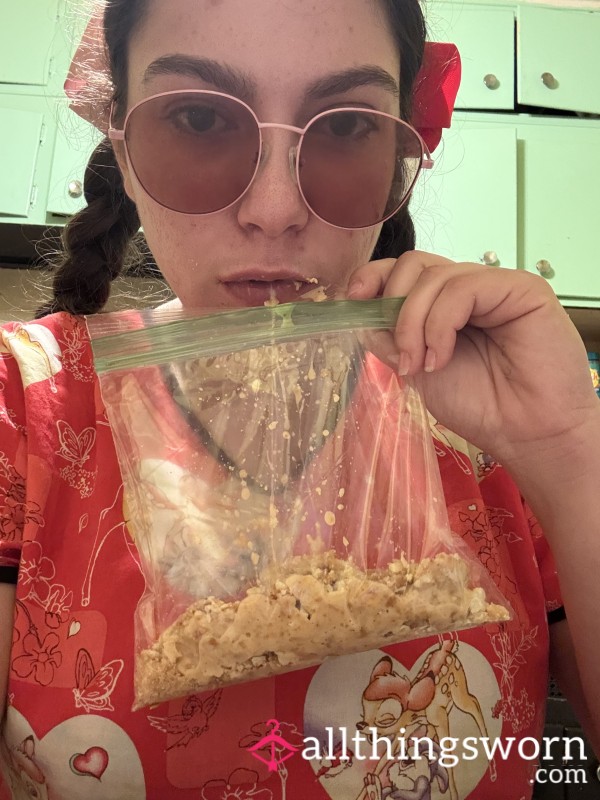 Chewed, Stomped And Spat Food, Gross Toppings