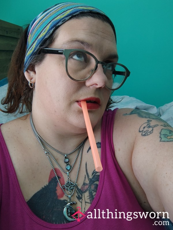Chewed Straws!