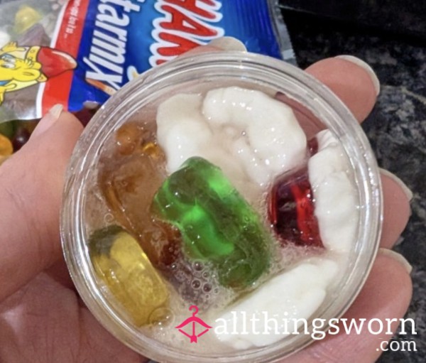 Sucked Sweets And Saliva Plus Video Of Me Sp*tting Them Into Your Tub