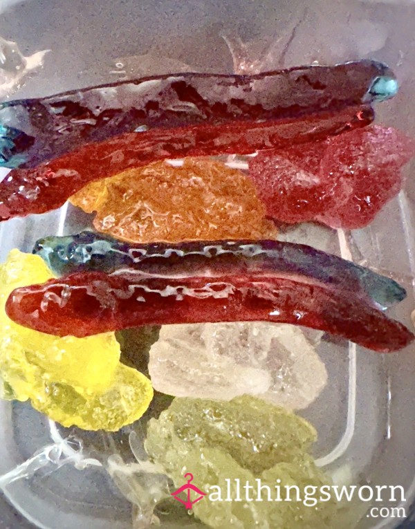 Chewed Up And Spat Out Chewy Jelly Sweets 😋