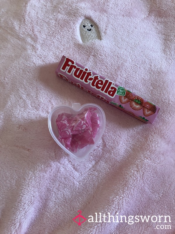 Chewed Up Fruitella Sweeties