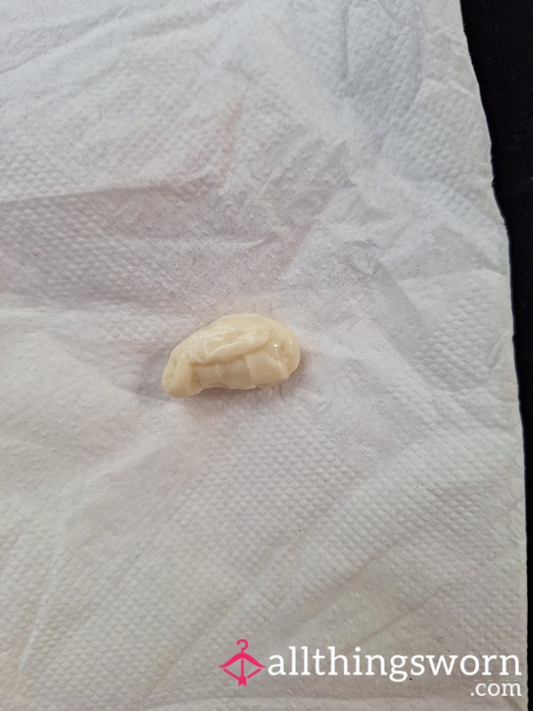 Chewed Up Gum Chewed And Spat Out Gum Used Chewing Gum