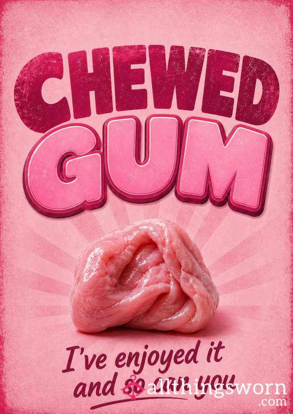 Chewed Used Gum