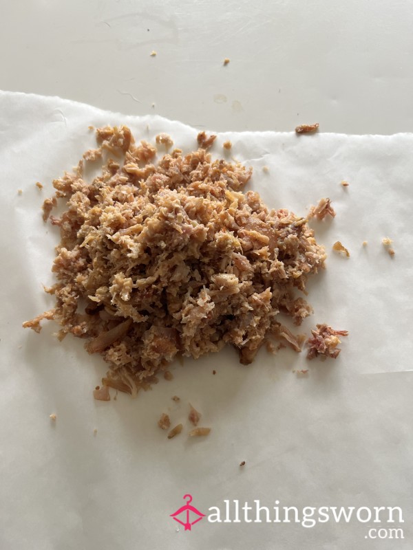 Chewing Chicken Kebab