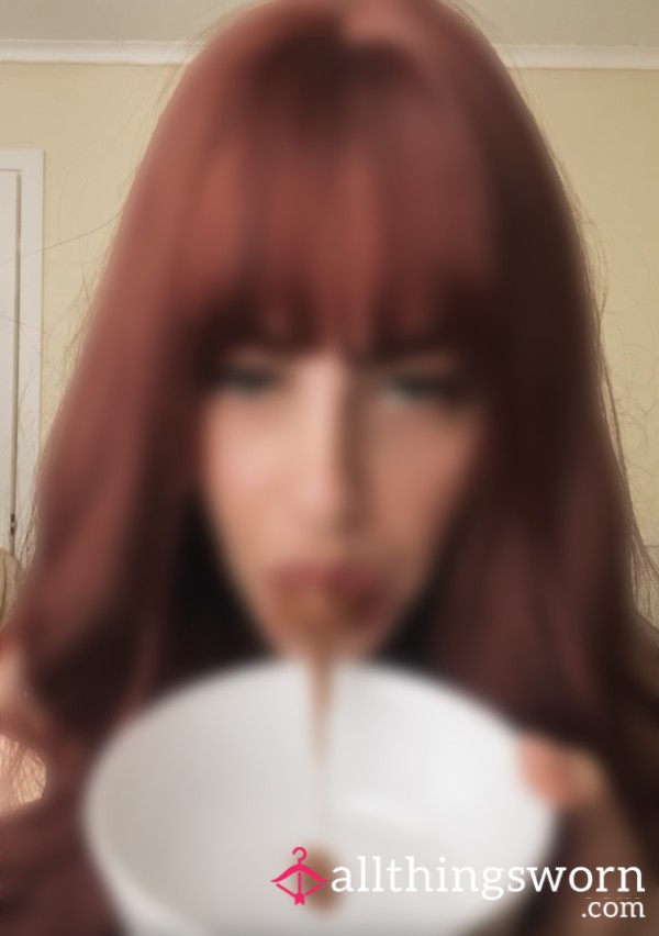 Chewing Chocolate And Sp*tting It Out For My Dirty Little Slaves To Clean Up