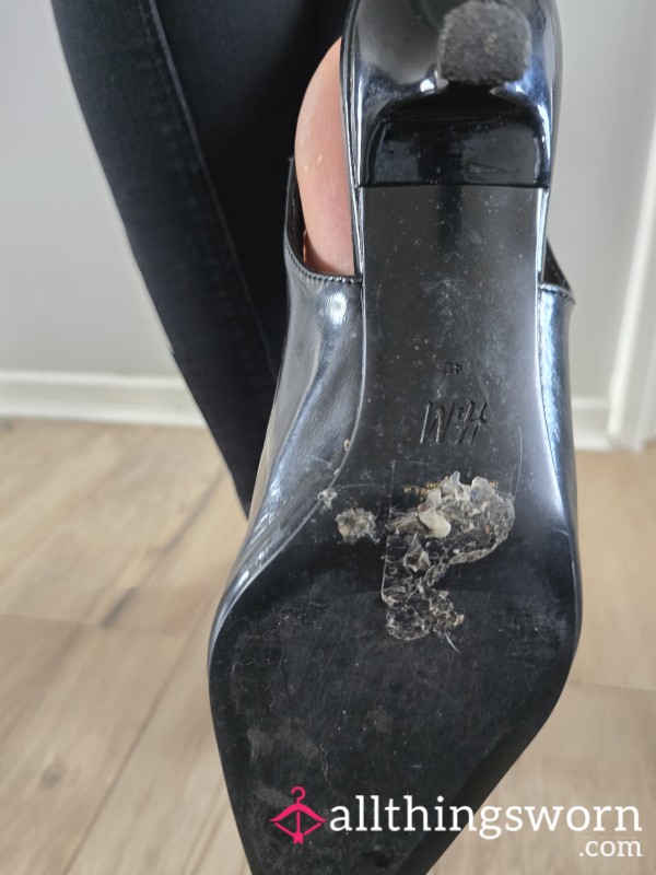Chewing Gum Covered Soles