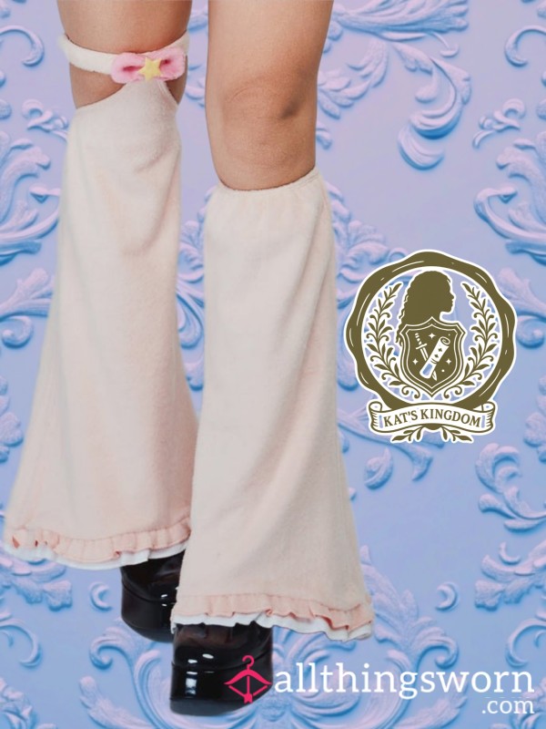 Chiitan Leg Warmers- Kawaii Plush Cosplay MOEFLAVOR - Beige / 3XL/4XL