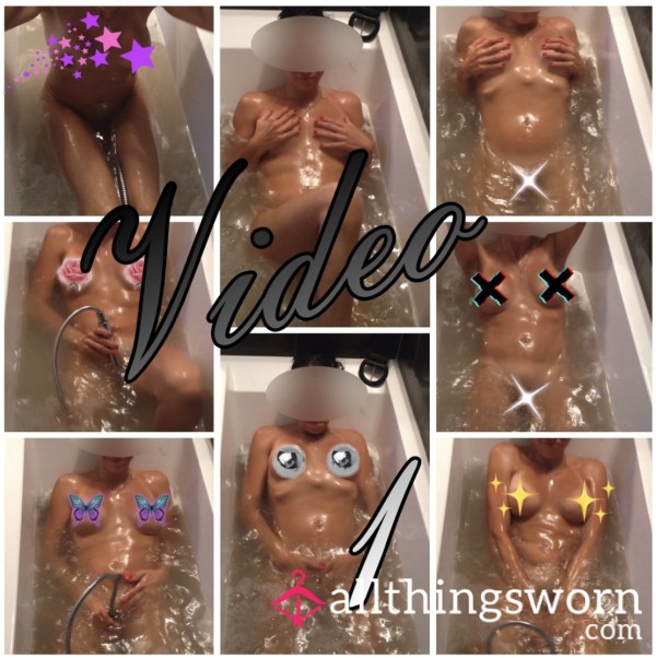 ChloeCandy Erotic Bathtub Video, 1:43🫦💋