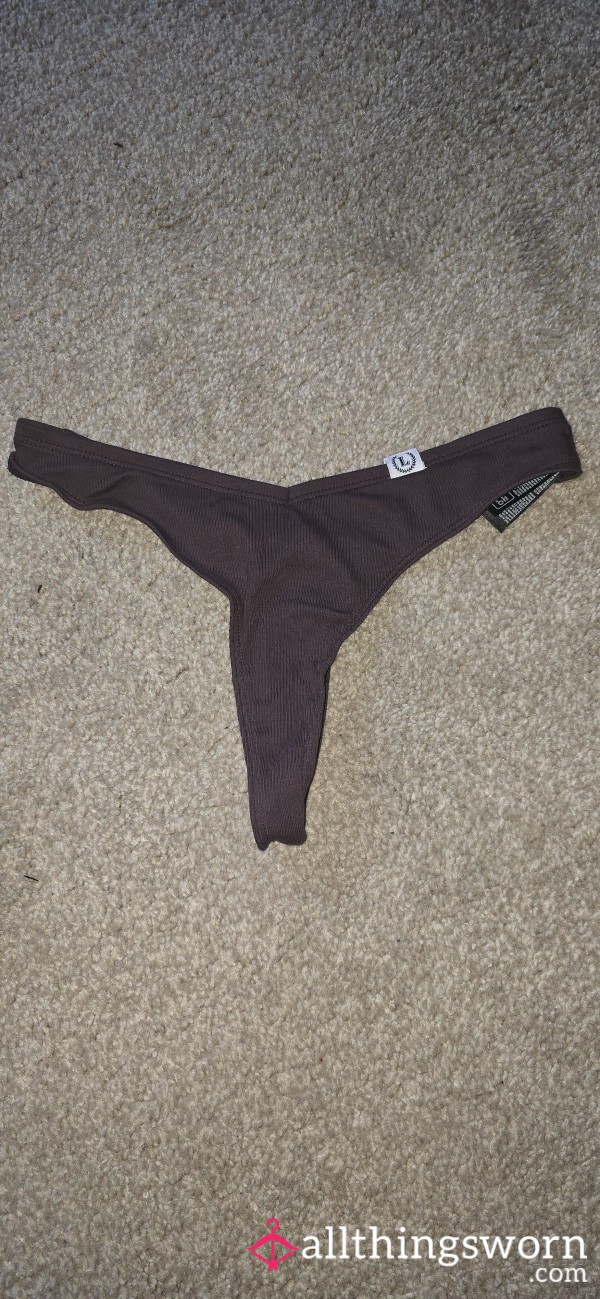 Chocolate Brown Thong