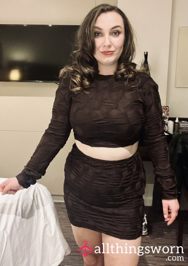 Chocolate Ribbed Co-ord🤎