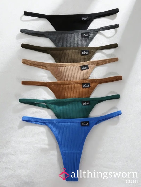 Choice Of Colour G-string - Only 3 Left To Choose From