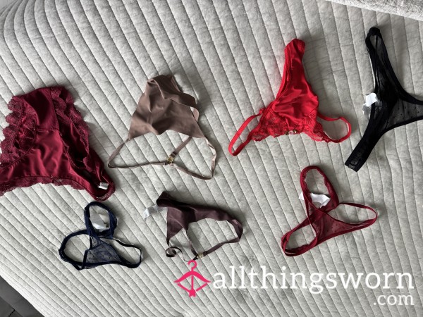 Choice Of Panties To Be Soiled For You.