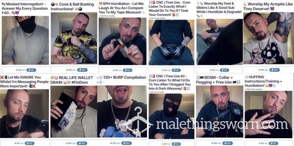 🎬 Choose 5x £8 Instant Content Vids & Pay £20! 🔥 - HALF PRICE!! ✅