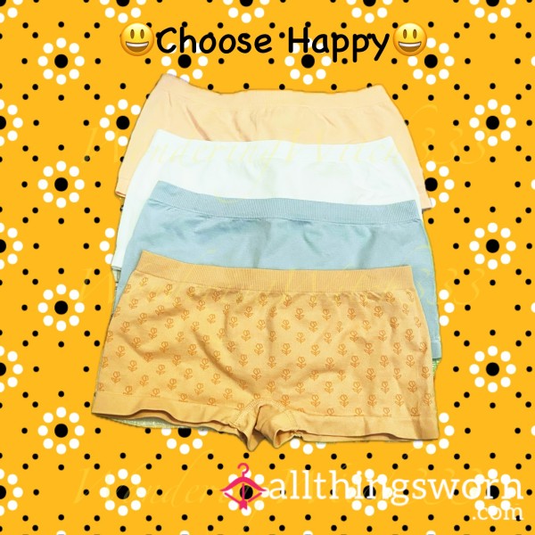 Choose Happy Boy Shorts
