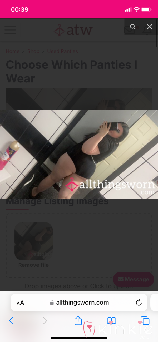 Choose What Panties I Wear DOES NOT INCLUDE THE PANTIES