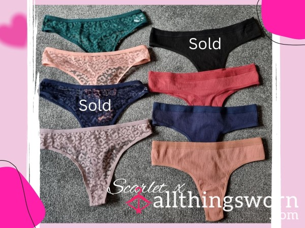 Choose Your Favourite Pair... ✨Things Are Heating Up! ✨ Thongs/Panties