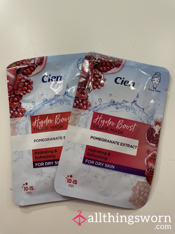 Choose Your Own Used Sheet Facemask 🧖🏼‍♀️