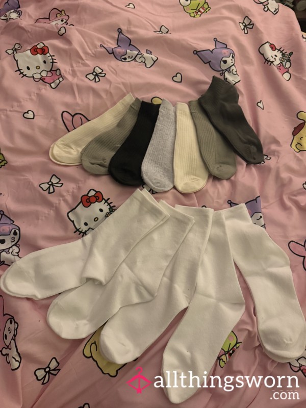 Choose Your Pair. Crew & Ankle Socks