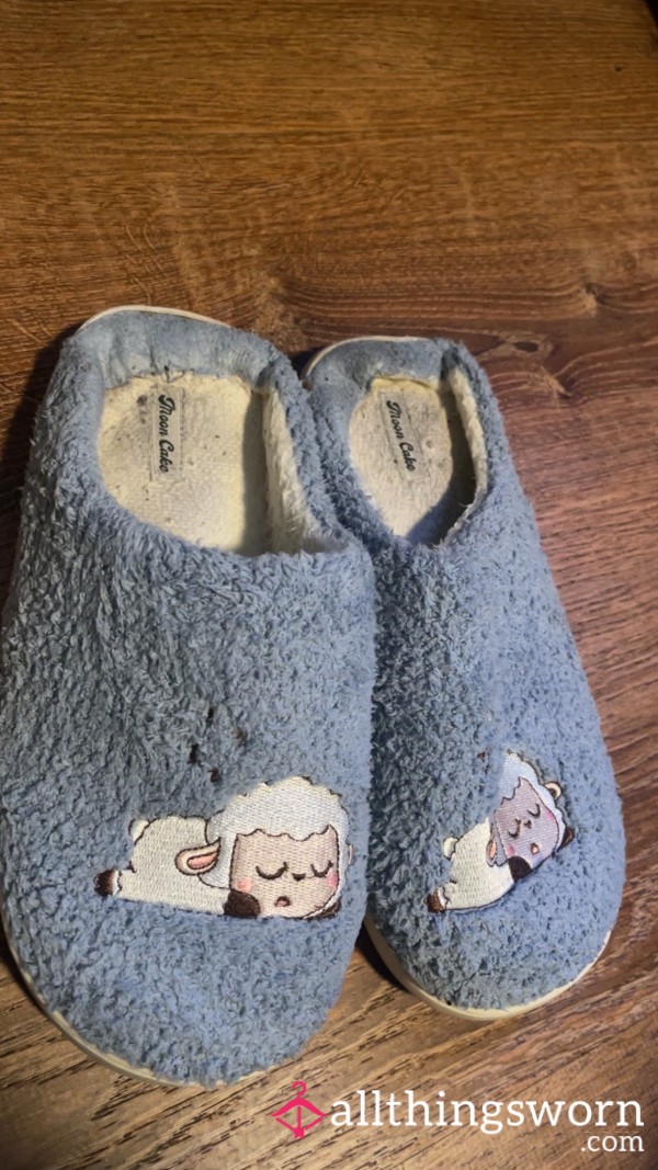 Chore Slippers 👅🙌(SOLD)