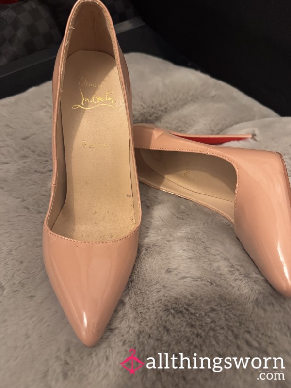 Christian Louboutin Nude High Heels Stilettos