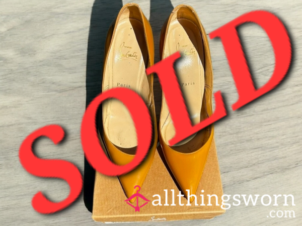 Christian Louboutin Pigalle Leather Heels