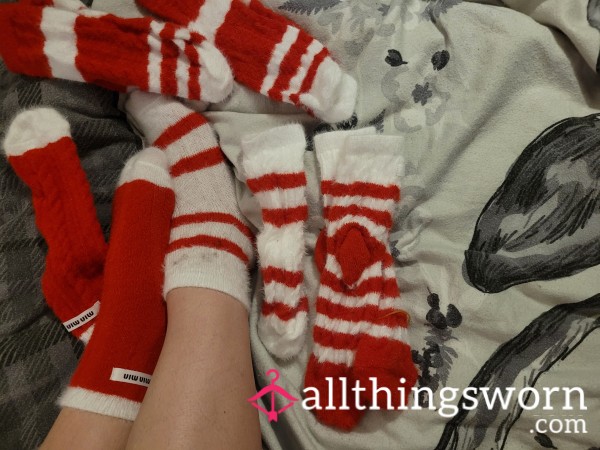 Christmas Fluffy Socks