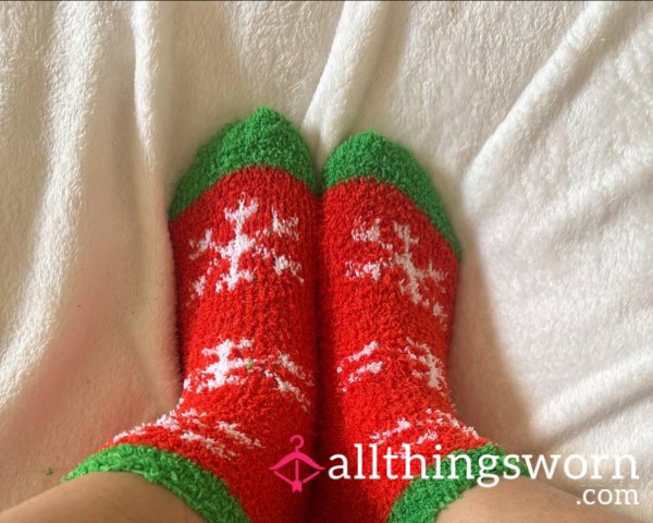 Christmas Fluffy Socks