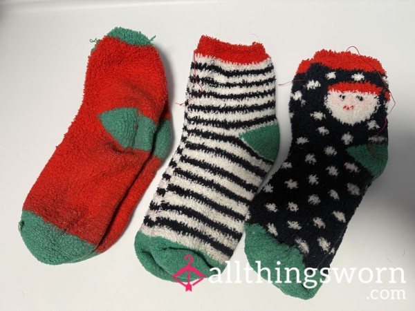 Christmas Mid Crew Fuzzy