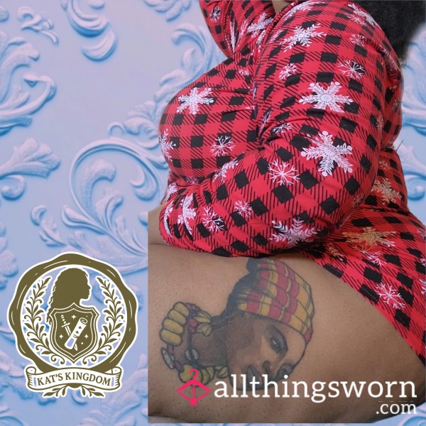 Winter Plaid Red Pajama Romper Onesie Bodysuit | Fashion Nova 3X