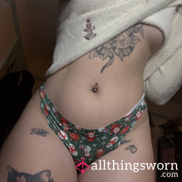 🎄 Christmas Seamless Thong 🎄 24hrs Wear🎄