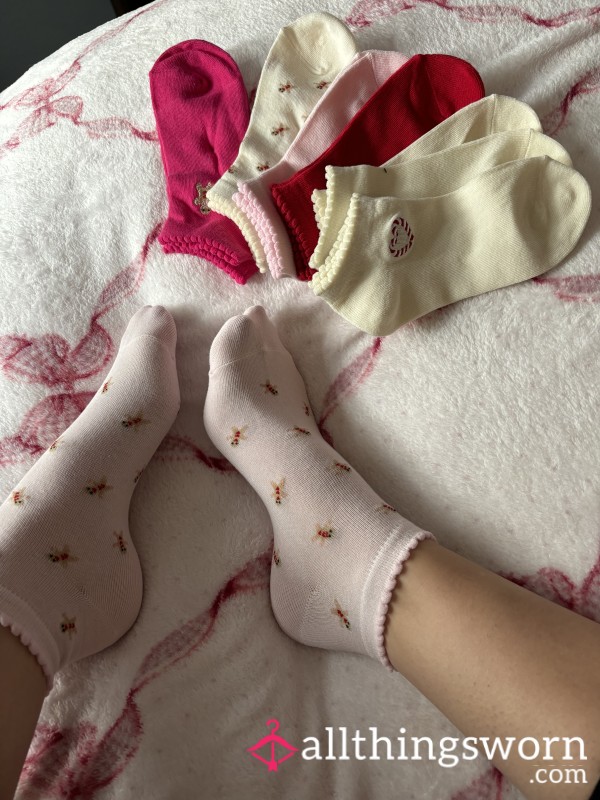 Christmas Themed Ankle Socks 🩷