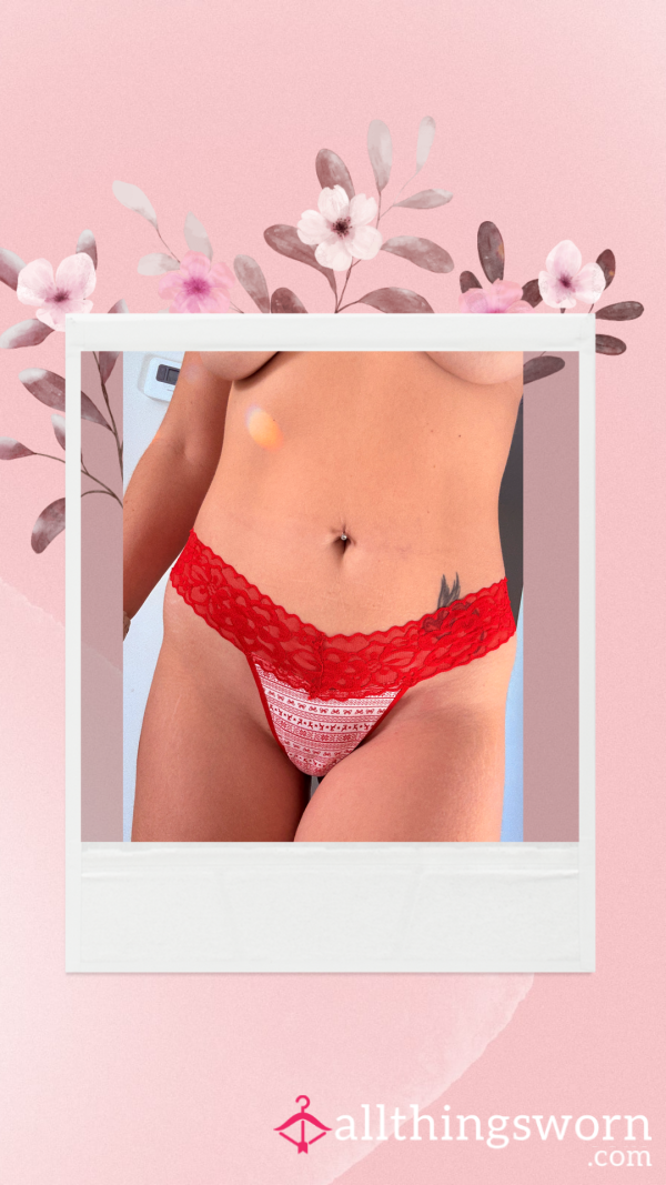 Christmas Thong P**l Off 🎁