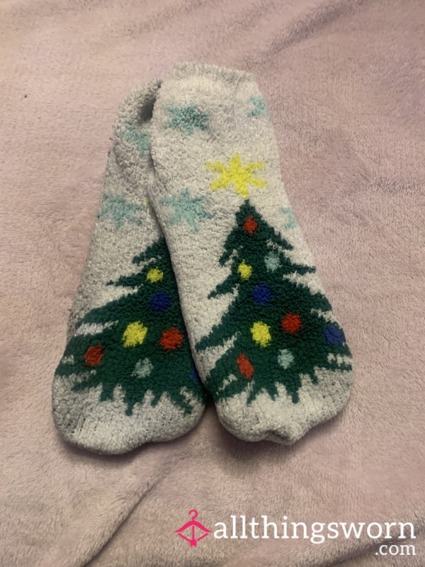 Christmas Tree On Socks