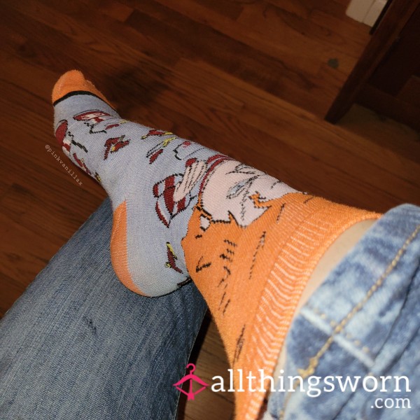 Chucky Socks.. Worn 6/16