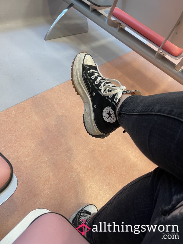 Chunky Black Converse
