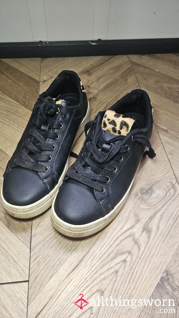 Chunky Black Trainers