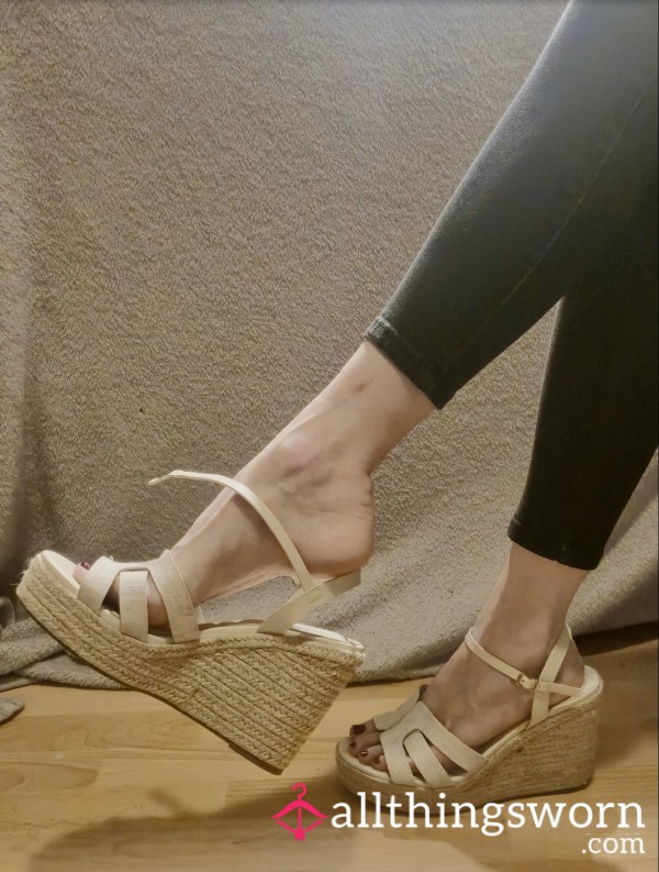 Chunky Wedge Heels