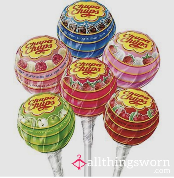 Chupa Chup Lolly Pop, Left In Situ For An Hour