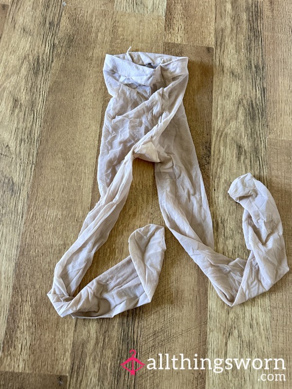 ⛪️ Church Girl” Pantyhose – Nylon & Spandex (Small)