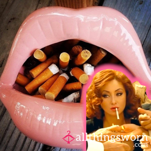 Cigarette Bu*ts & Ashtray Contents