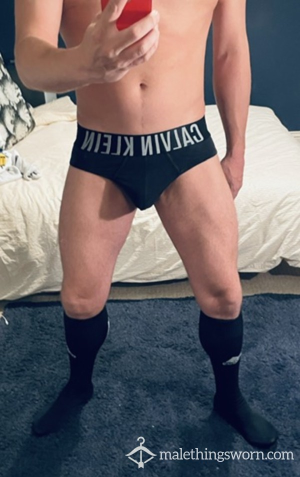 CK BLACK BRIEFS UK M